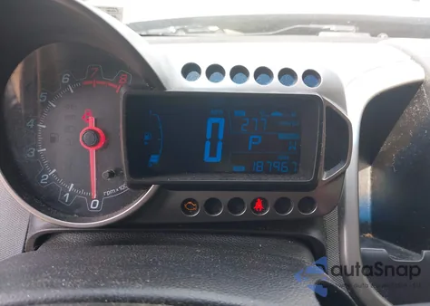 2012 Chevrolet Sonic 2Lt from USA, damaged, VIN 1G1JC5SHXC4128988